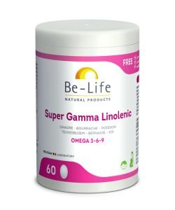 Super Gamma Linolenic (Omega 3-6-9), 60 capsules